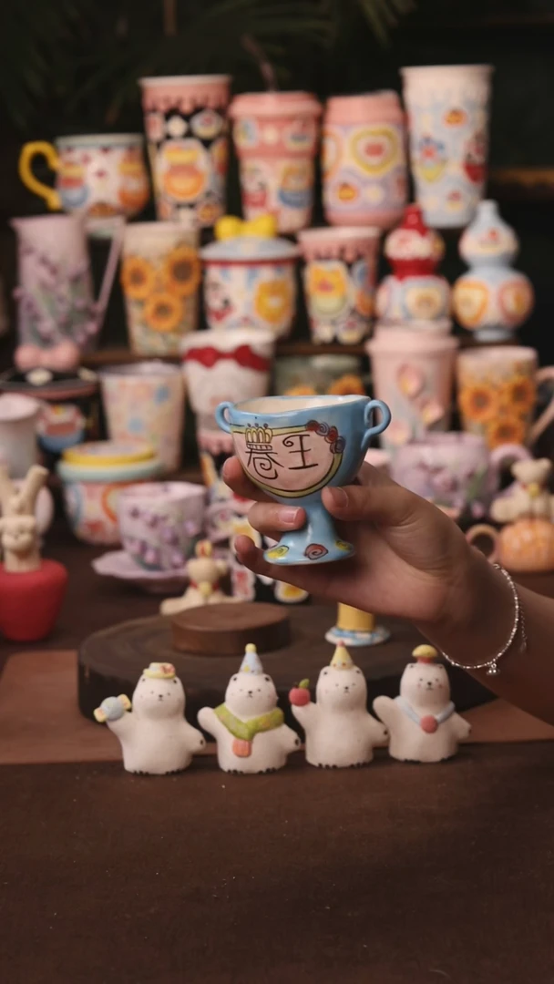 摆件景德镇原创手作陶瓷