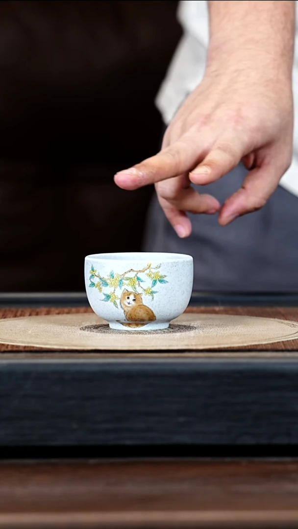 宜兴紫砂团团紫砂精选主人杯