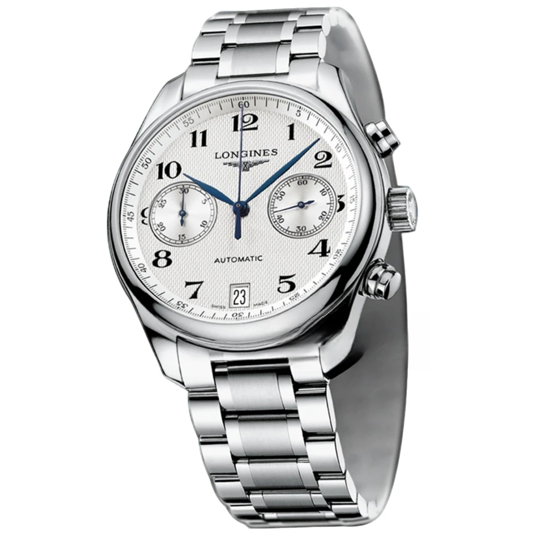 99新 Longines/浪琴 名匠男士自动机械腕表 38.5盘 L2.669.4.78.6