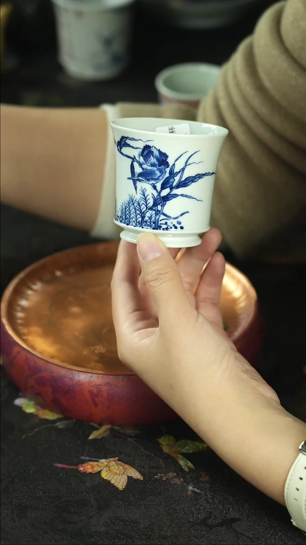 炸茶具 天冷了 围炉煮茶中~~