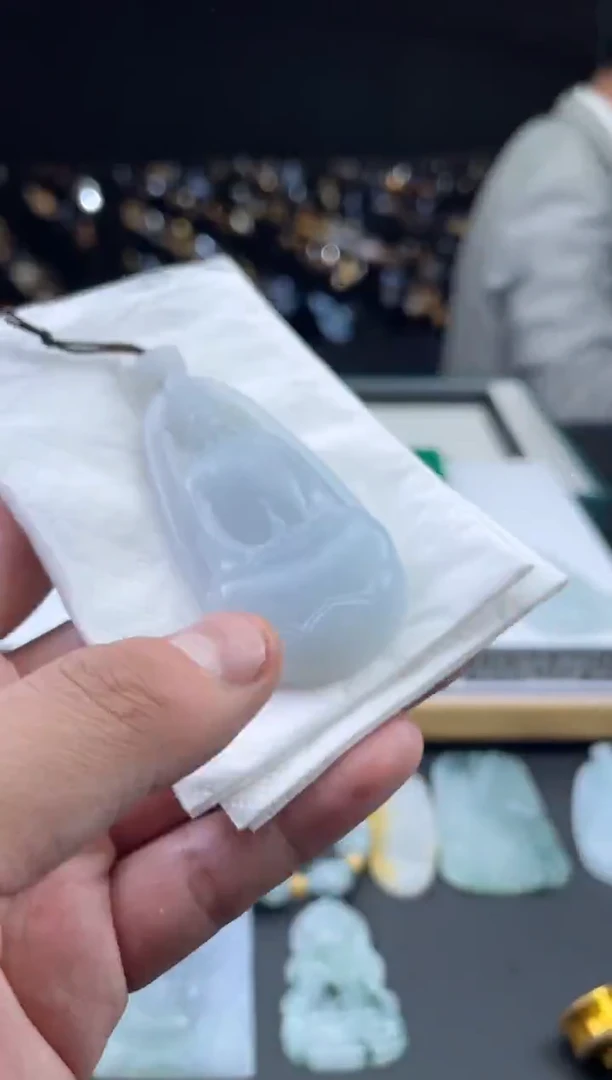 未镶嵌定制翡翠三*-112678