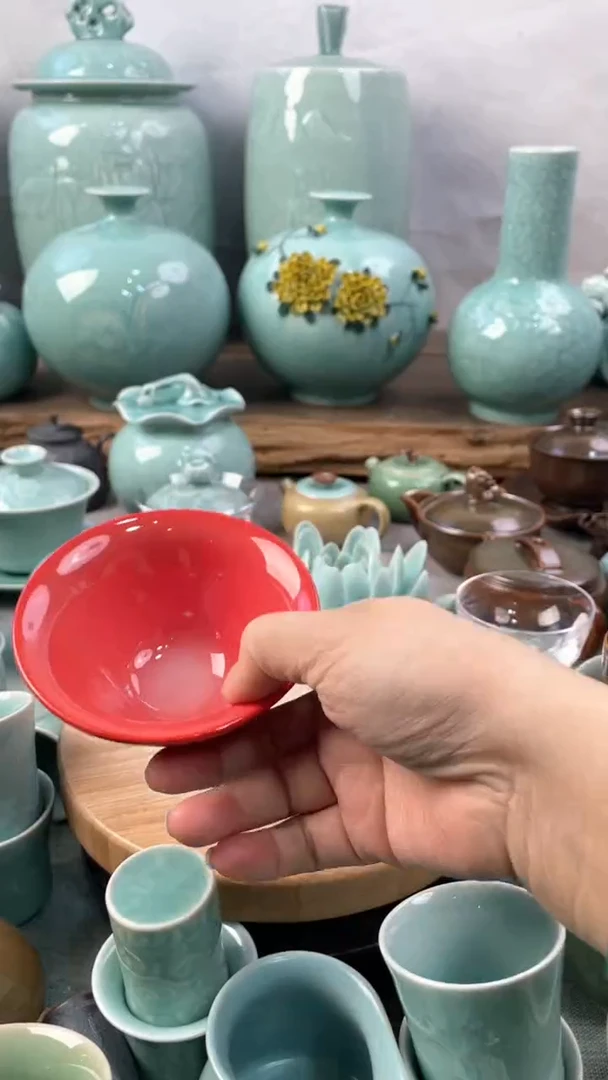 【闪购商品】特价 微瑕 慧仙青瓷