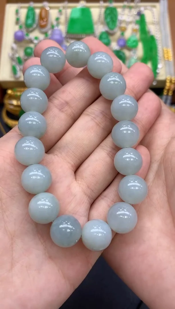 未镶嵌手串翡翠9-中国好珍宝