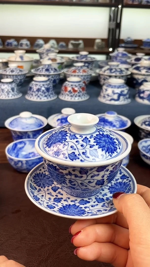 【闪购商品】景德镇手工手绘茶具