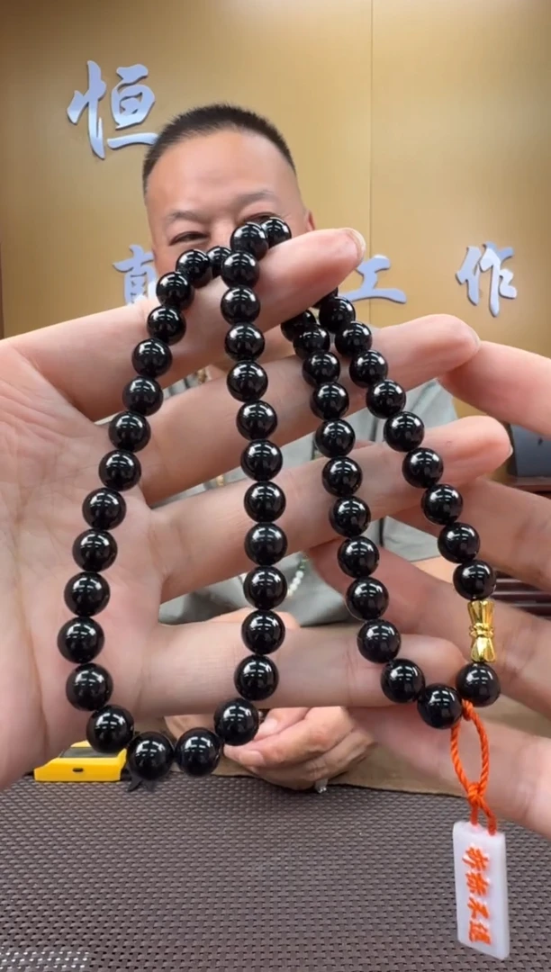 颈饰未镶嵌和田玉项链8mm