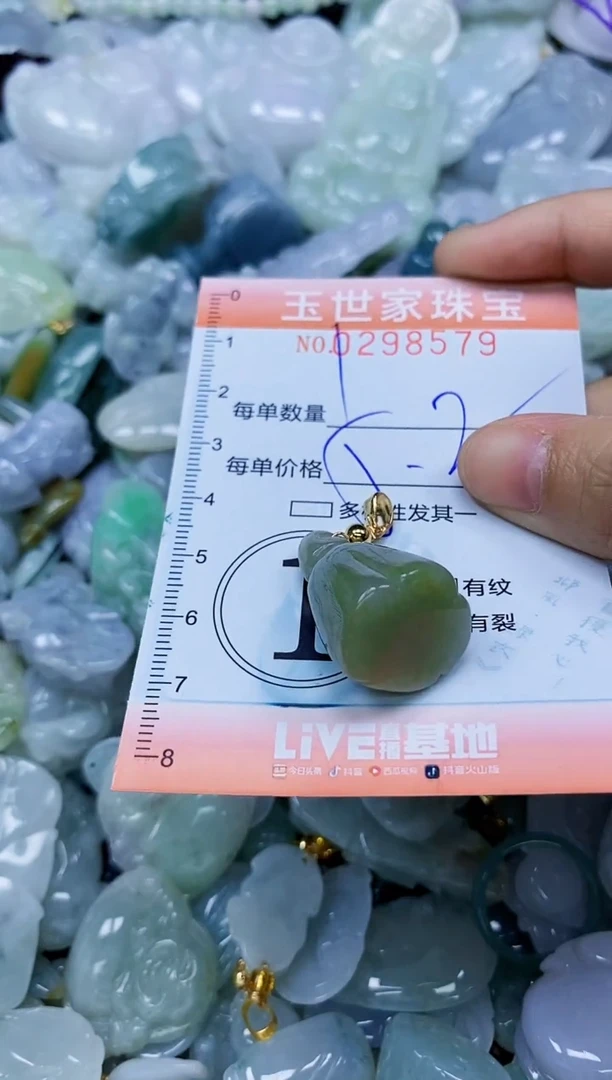 翡翠未镶嵌颈饰闪购0298579