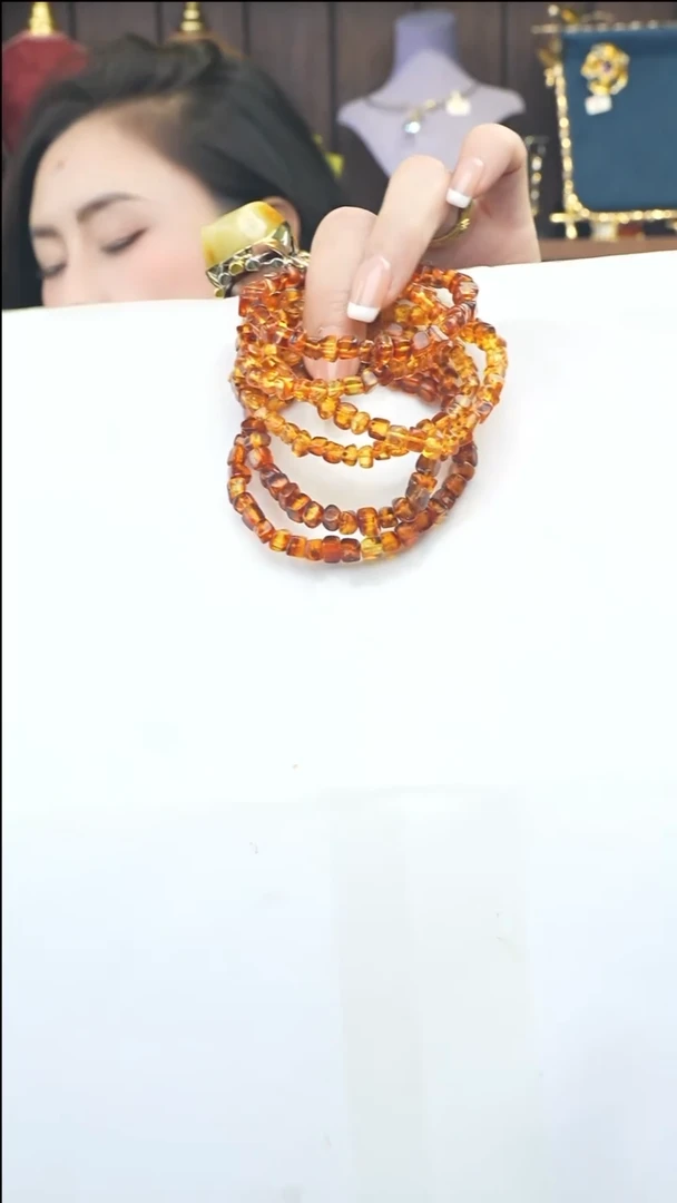 手链琥珀未镶嵌多样性发一