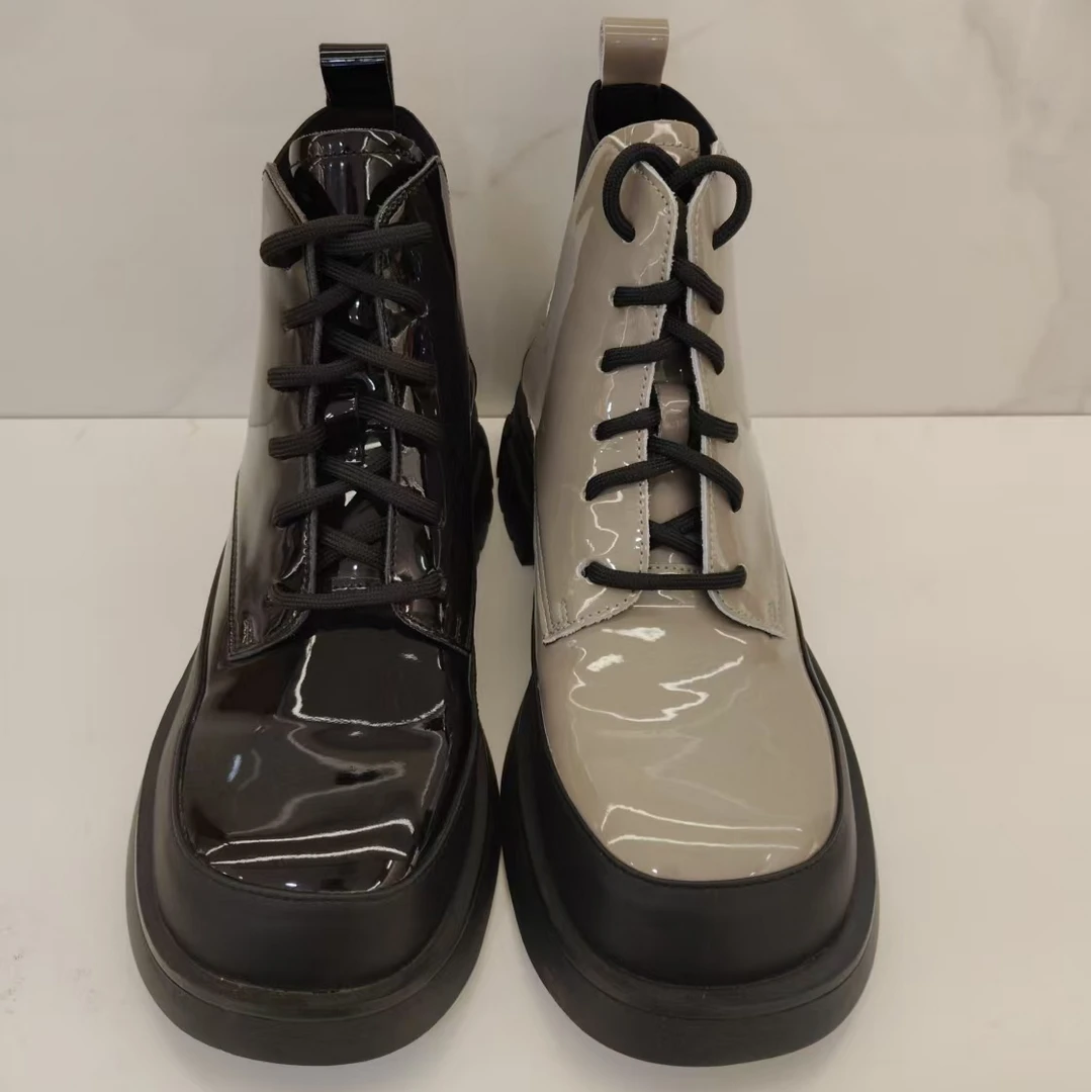 （302）时尚女靴女秋冬英伦风百搭