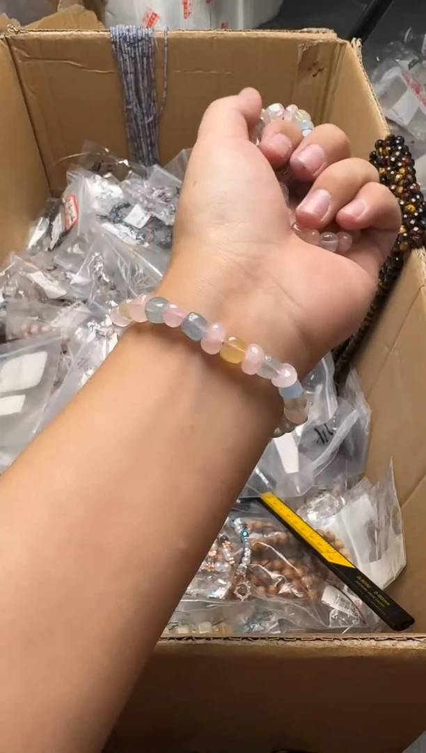 水晶珠宝半成品未镶嵌上