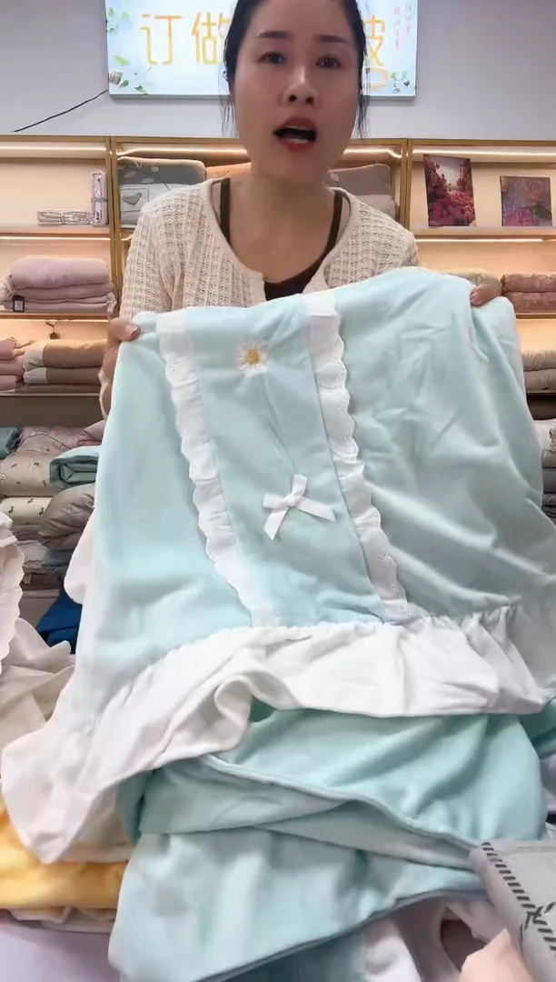 棉绒三件套  单人