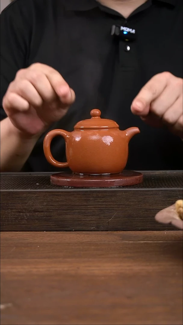 茶壶紫砂✨****饱红清水匏尊     200CC