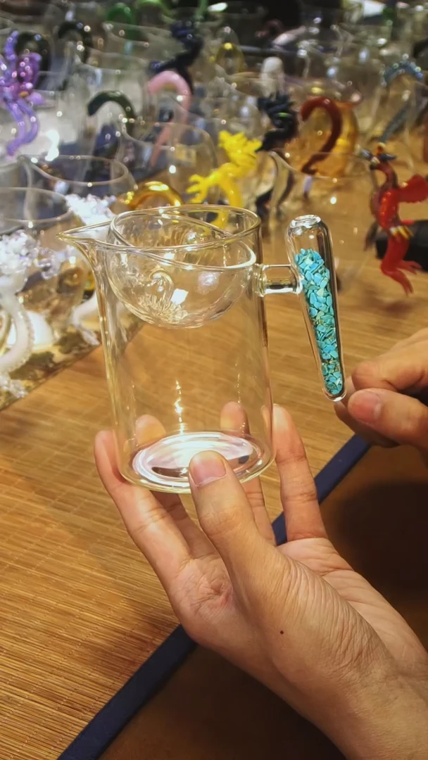 【闪购商品】绿松石半月公杯晶焱金标