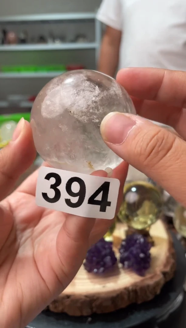 未镶嵌水晶大型摆件（非配饰）白水晶球394