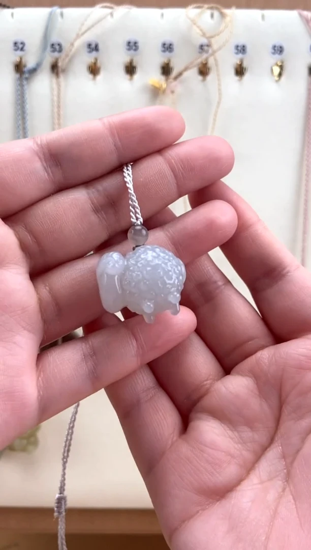 【闪购商品】和田玉颈饰未镶嵌小羊吊坠
