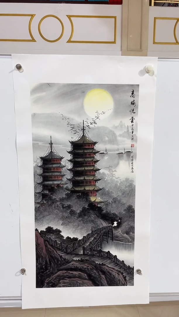 国画商老师国画作品1