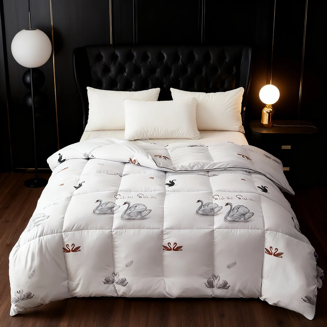 【试睡30天】高端酒店蛋白柔赛丝羽丝绵被200cm*230cm约6斤