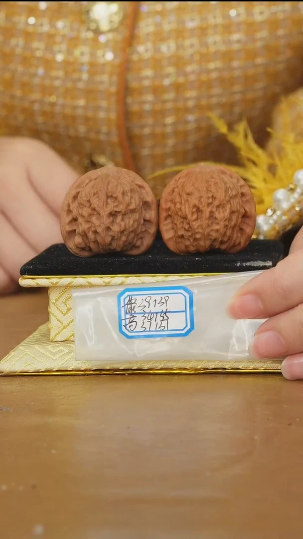 把件文玩核桃非嫁接将军帽