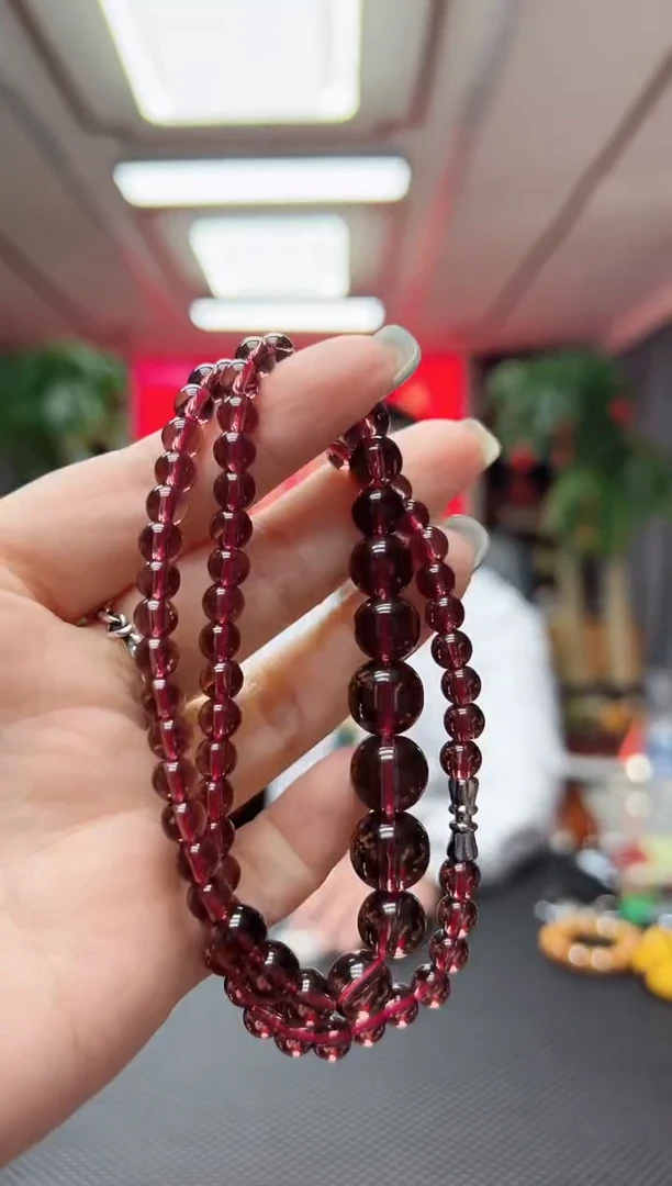 【闪购商品】石榴石颈饰未镶嵌c89/多样性发货其中发一