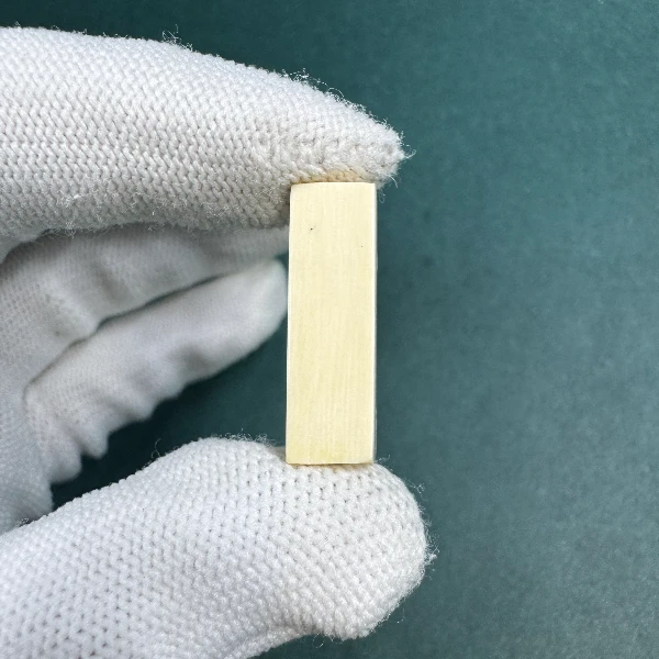 M1118天然猛犸牙一字三通 支持鉴定 假一罚四