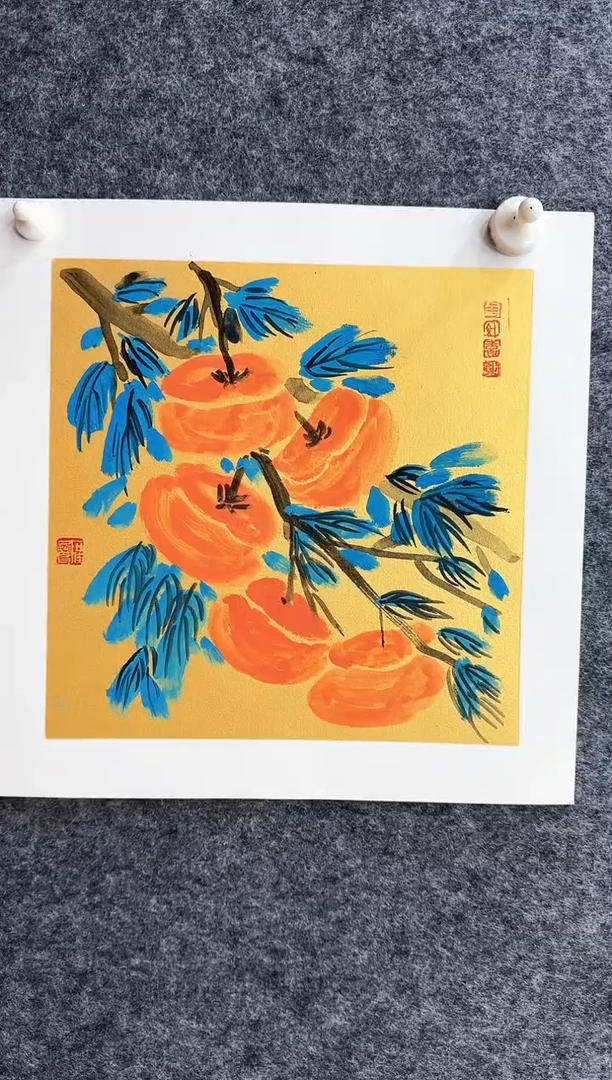 书法中美协石佳鹭老师手绘《事事如意》系列