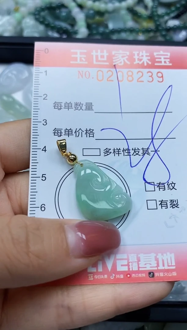【闪购商品】翡翠颈饰未镶嵌闪购0208239