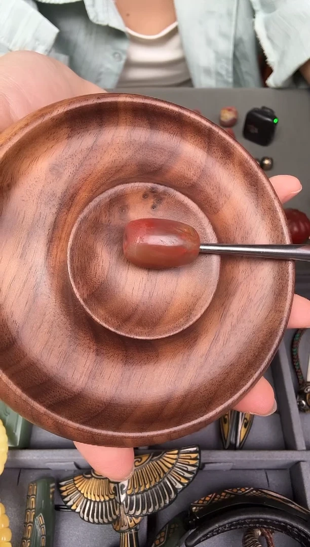 未镶嵌手工单珠南红玛瑙南红玛瑙水籽手工单珠5号19.5x13.1