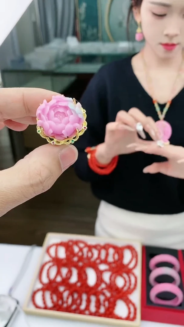 【闪购商品】玛瑙/玉髓戒指14K金镶嵌J24戒子