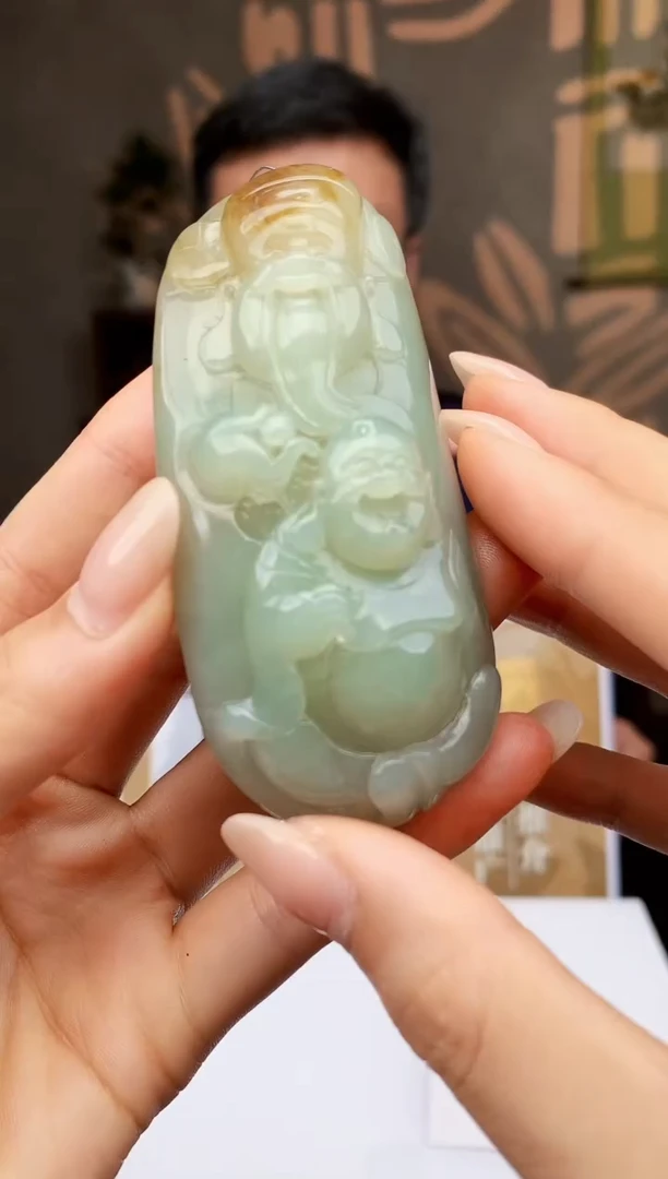 定制和田玉BOSS阳天然和田玉（拍一发一）