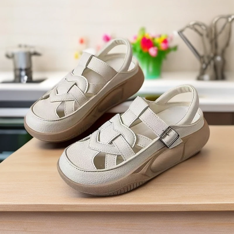 洞洞鞋时装凉鞋夏季学生凉鞋包头凉鞋