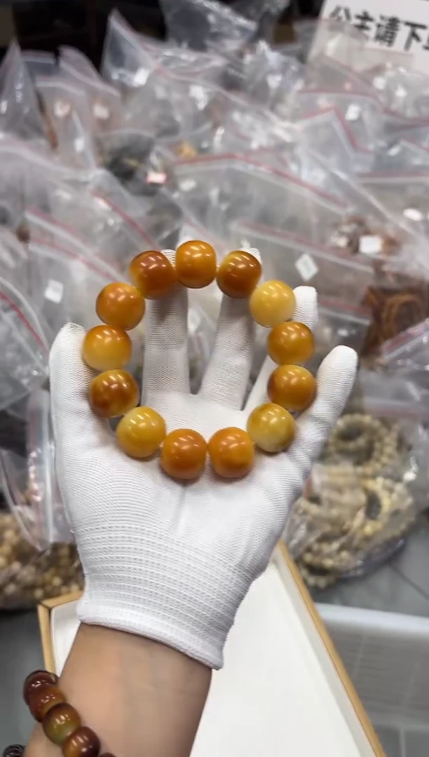 手串菩提根/象牙果2.0干磨微瑕（709）新