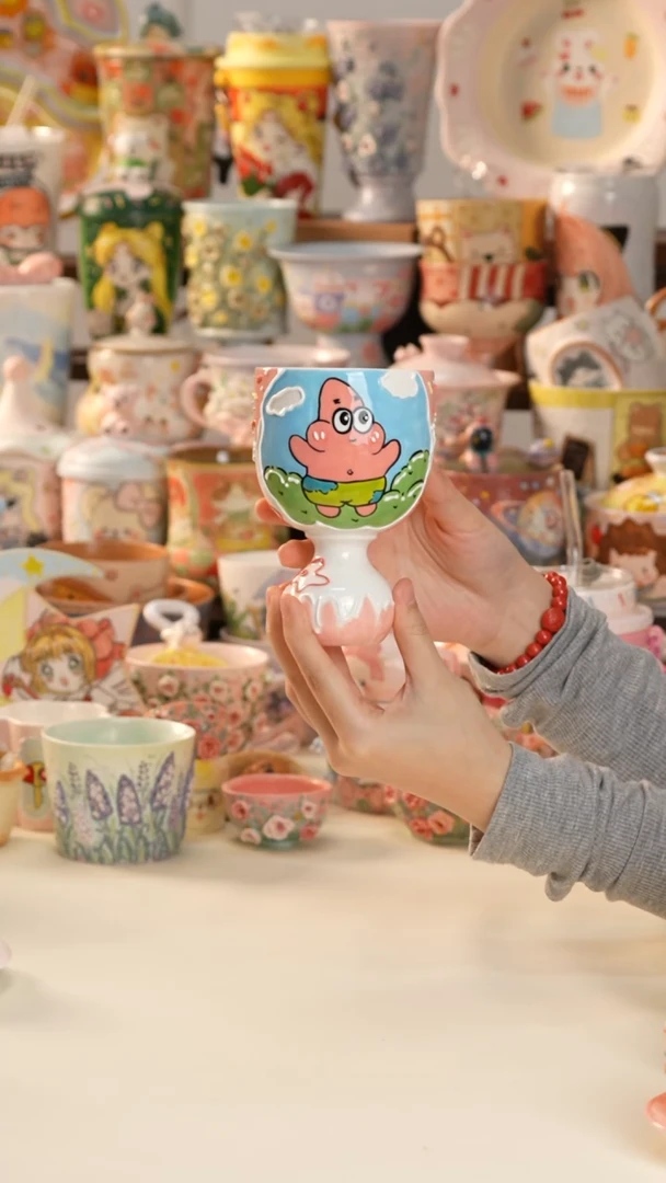 其他景德镇釉下彩手绘设计师款陶瓷