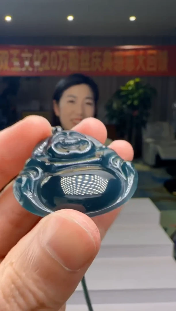 翡翠未镶嵌吊坠(赠链)DY@@