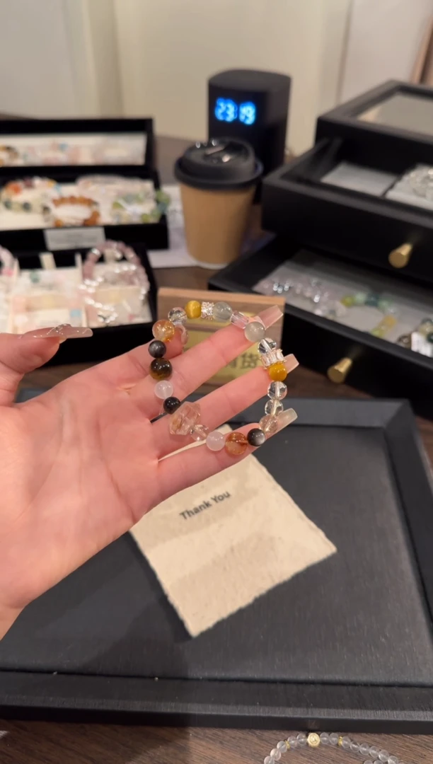 水晶手链合金金霸多宝x1099