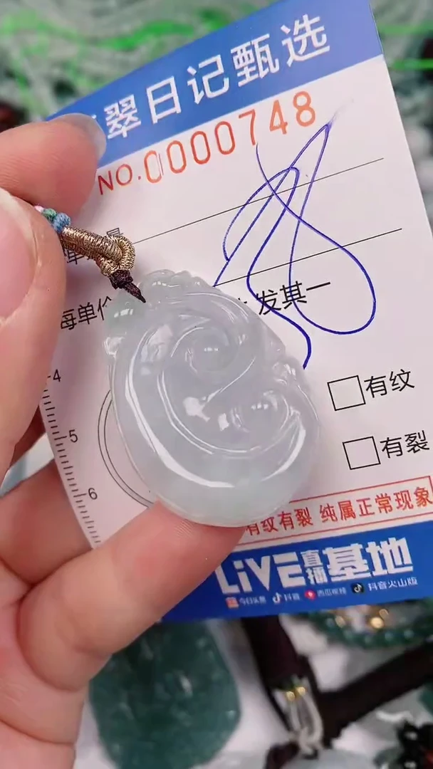 【闪购商品】翡翠颈饰未镶嵌00000748