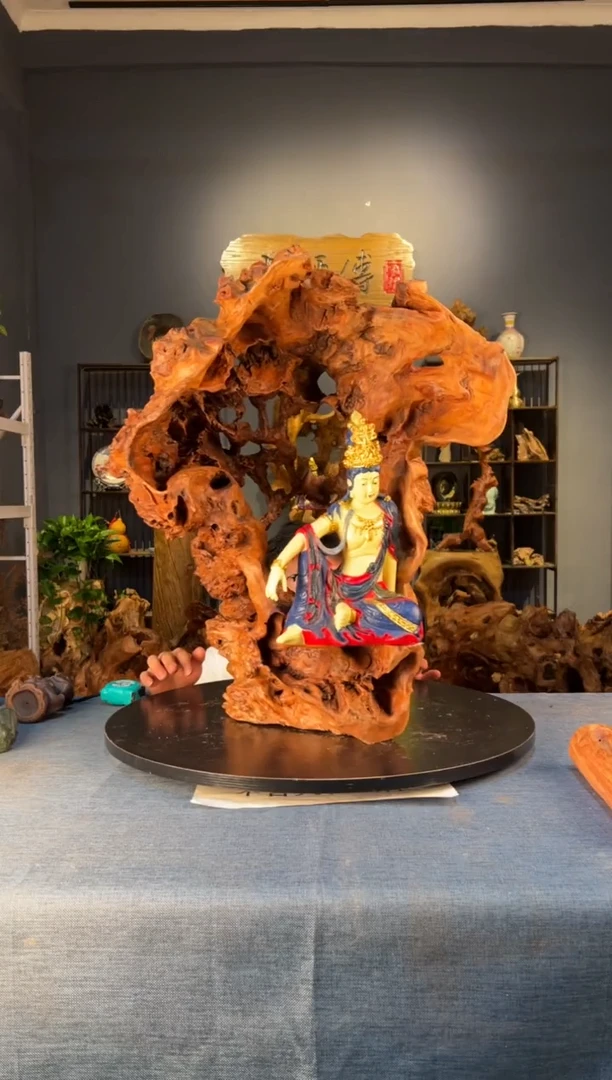 木 卢师傅根艺作品（不包含人物摆件）