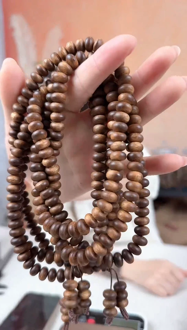 沉香沉香碎屑F03沉香沉水算盘珠多圈卡9多样性发其一