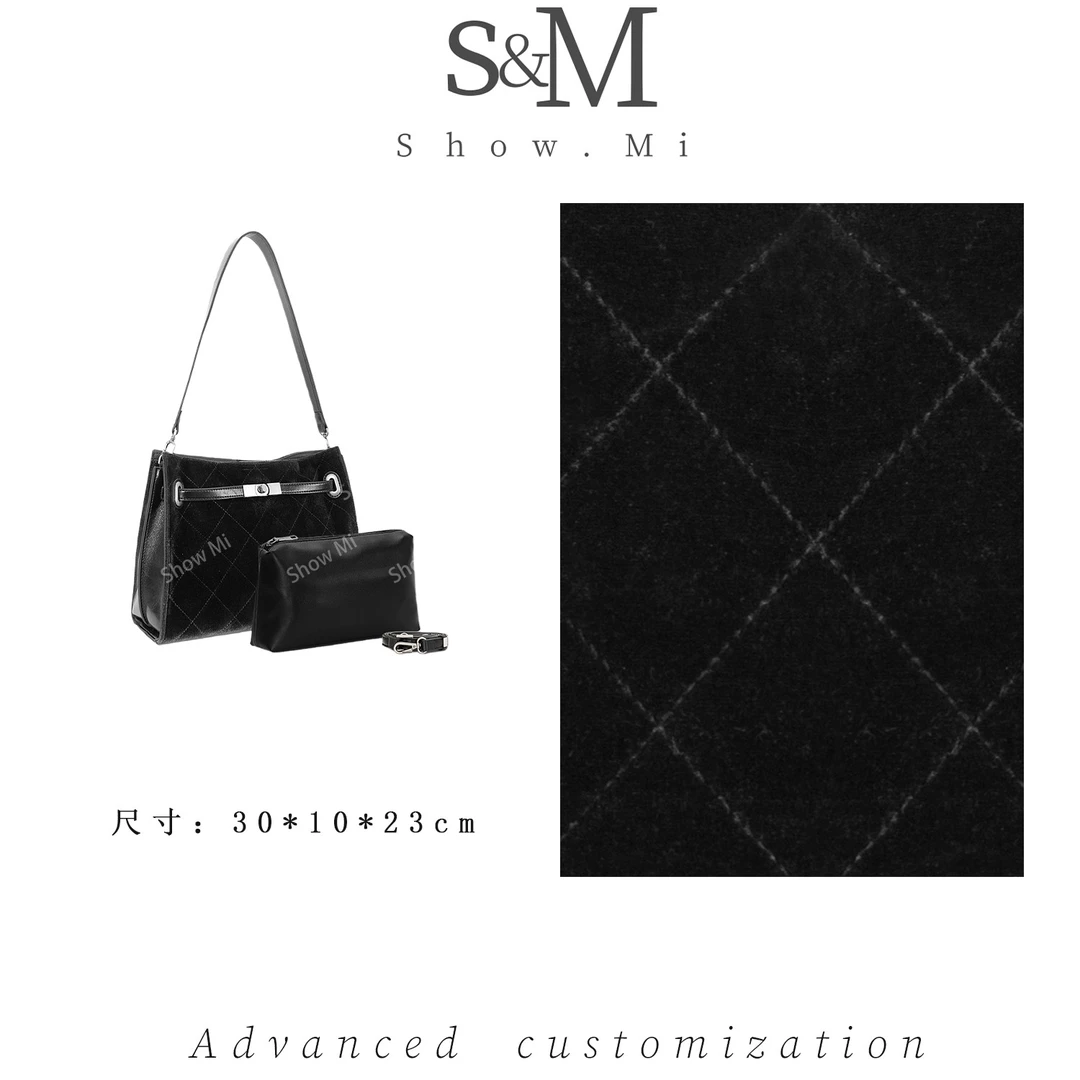 【Show Mi】ZT-D8085-黑色-轻奢小众时尚百搭女士包包sm