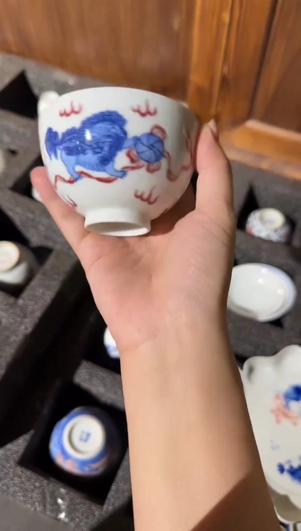 瓷片景德镇瓷器茶器茶杯