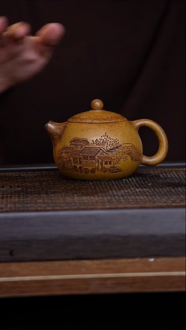 茶壶紫砂宜兴手工原矿紫砂壶001