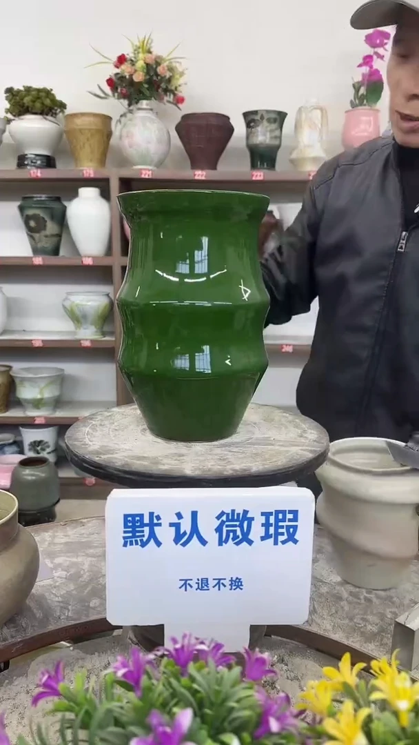 1月3号-高26口15瑕花盆