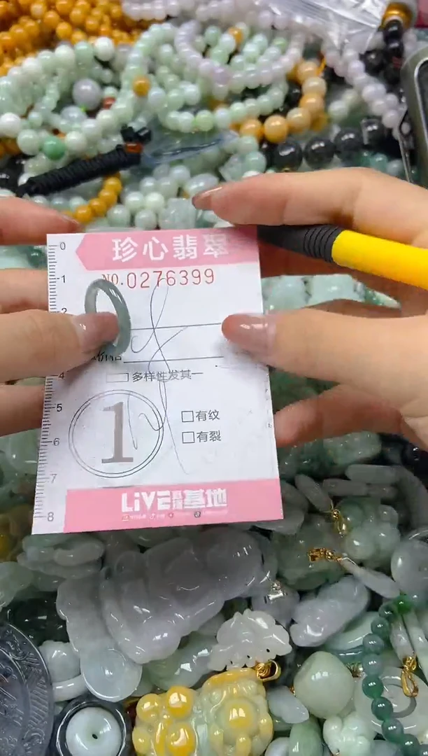 翡翠未镶嵌颈饰闪购0276399