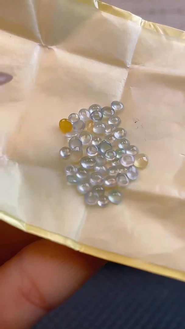 【闪购商品】翡翠耳饰未镶嵌天然A货翡翠26