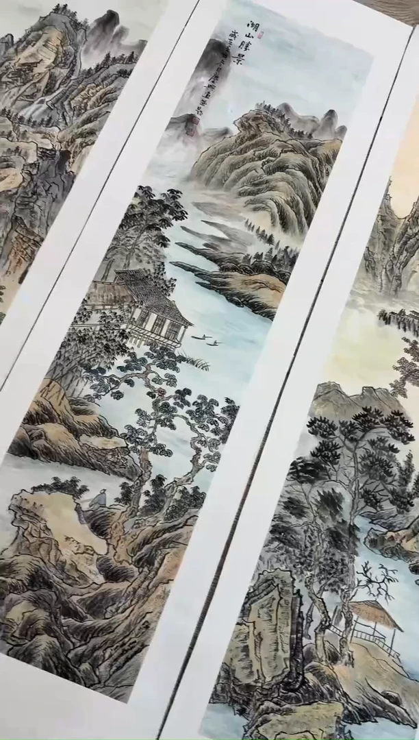 国画80赵隆轩美术馆李庆兴老师作品