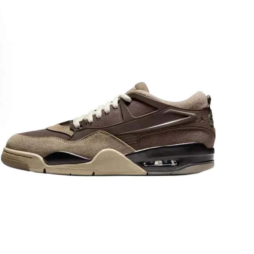 NIKE耐克2025 复古棕色AIR JORDAN4RM (GS)乔丹FQ7938-022