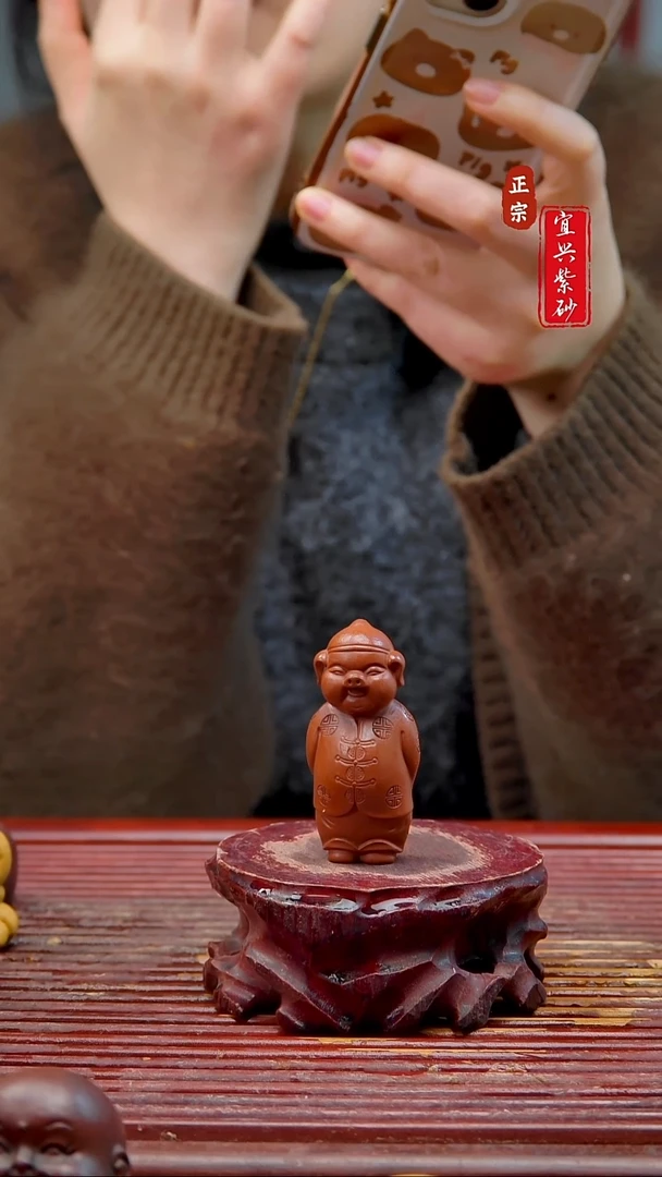 紫砂宜兴紫砂茶宠摆件