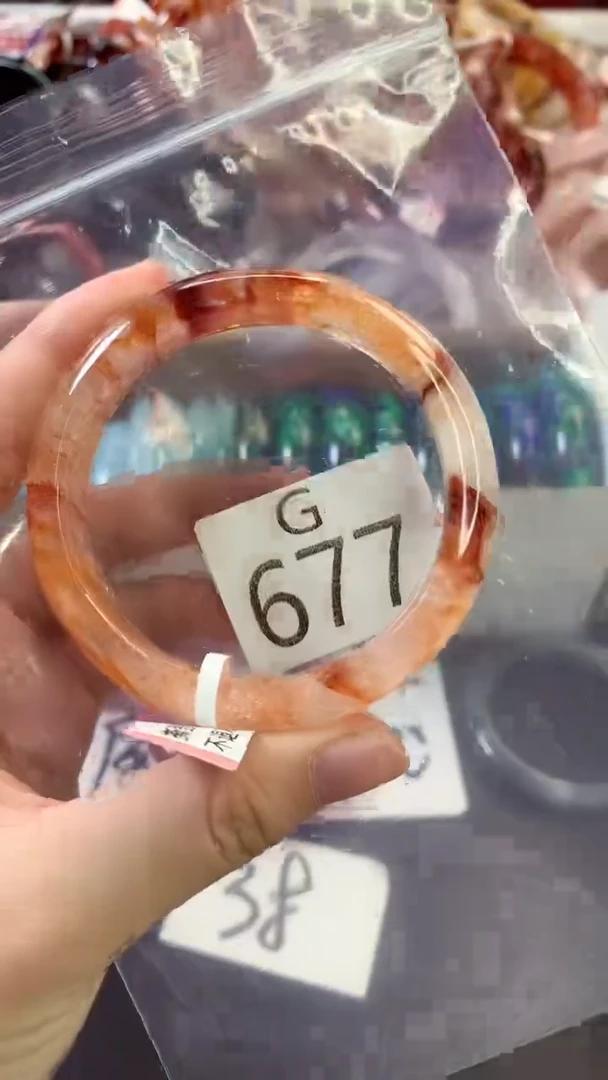 水晶手镯未镶嵌G677-57