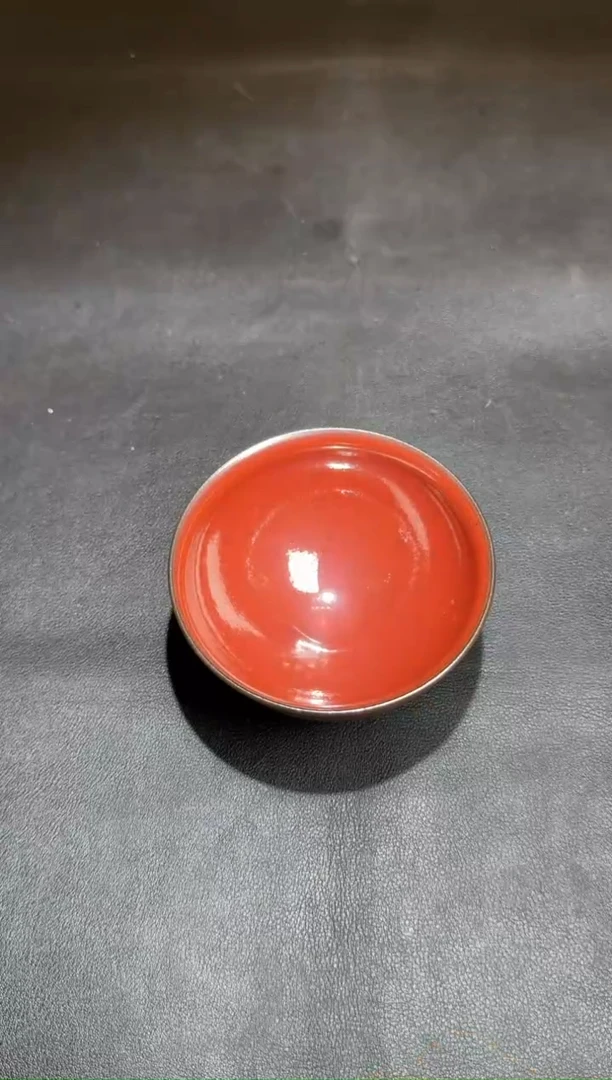 茶盏孙建兴柿红盏58