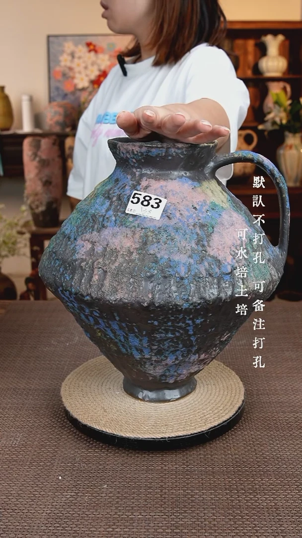 摆件583景德镇陶瓷花瓶