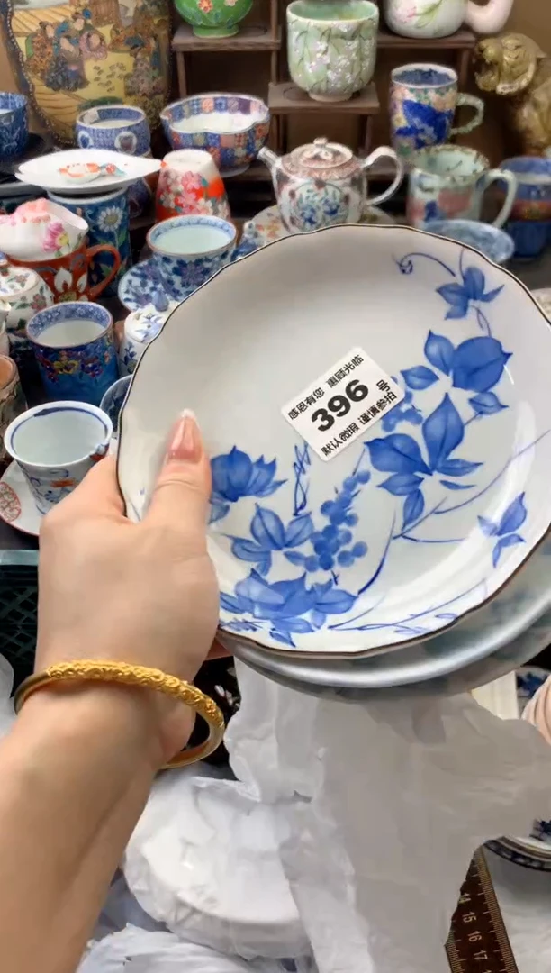 瓷片晨**?396号九姑娘工艺品瓷器放漏