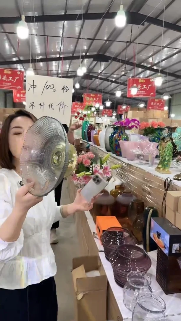 于清花瓶花器Y-早39